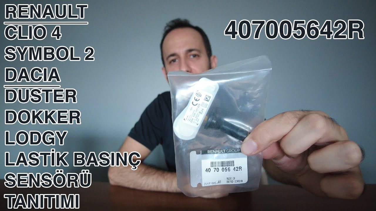 407005642R Renault ve Dacia Lastik Basınç Sensörü
