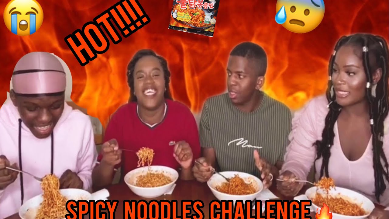 😰SPICY NOODLES CHALLENGE!! 😭LES PÂTES LES PLUS ÉPICÉES AU MONDE ! 🔥