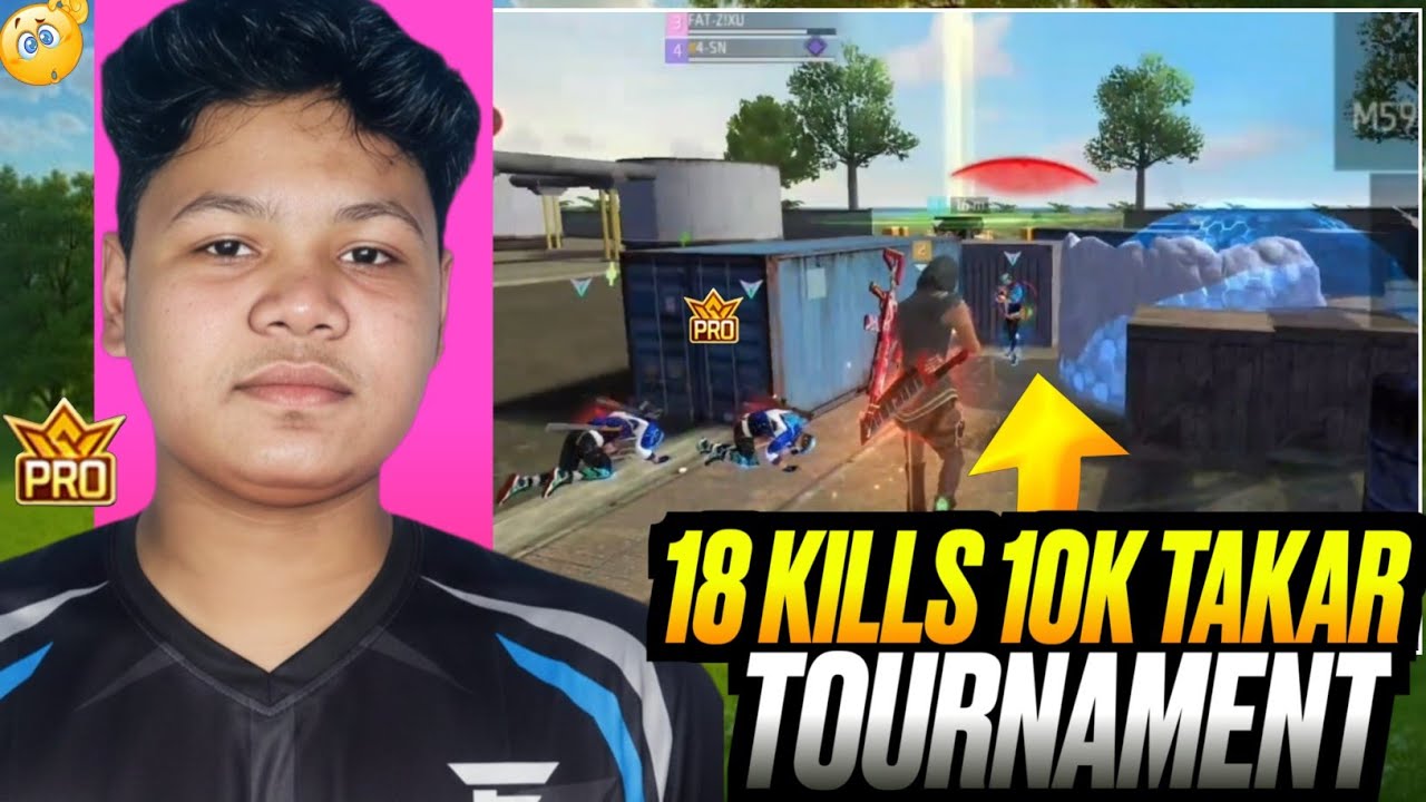 18 KILLS 10K TAKAR TOURNAMENT ! FAT-RIVO --TEAM||FAT FIGHTER | DEVICE:- SAMSUNG A05 S:-📲