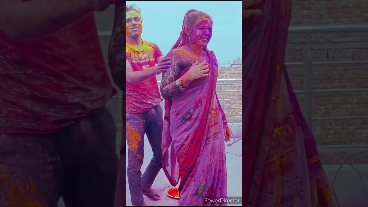 husband aur wife ki Holi putai video 💯💯💯🔥🔥 #trending #video #viral #holi