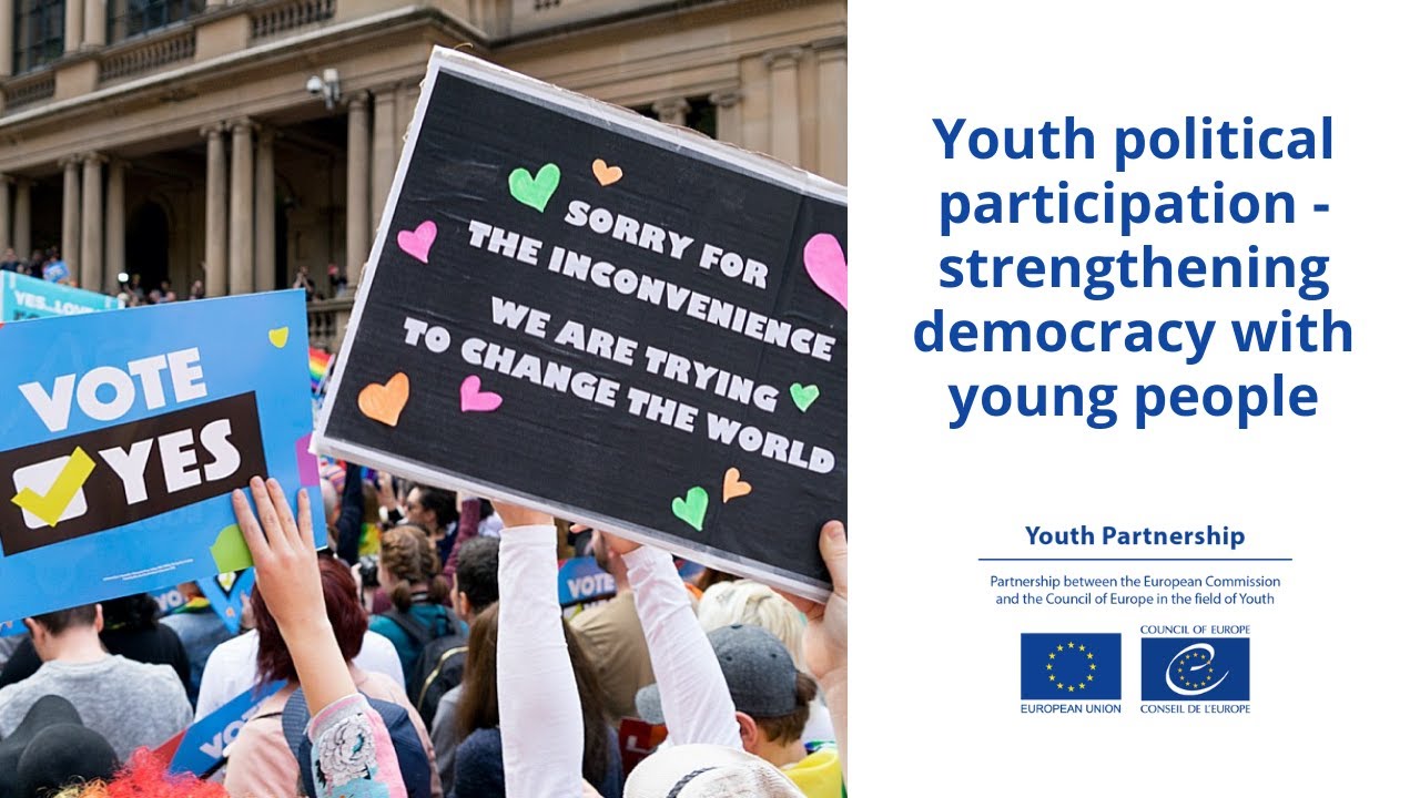 Youth political participation - strengthening democracy with young people