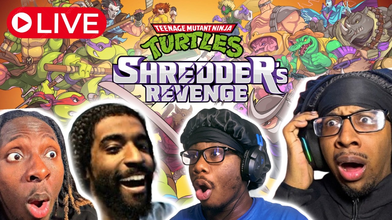 🍕TMNT: Shredder's Revenge LIVE Now 🥤