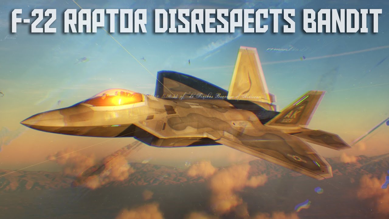 F-22 Raptor против Su-27 Flanker: очень неуважительное убийство. (Бой на BVR) | Цифровой боевой с...