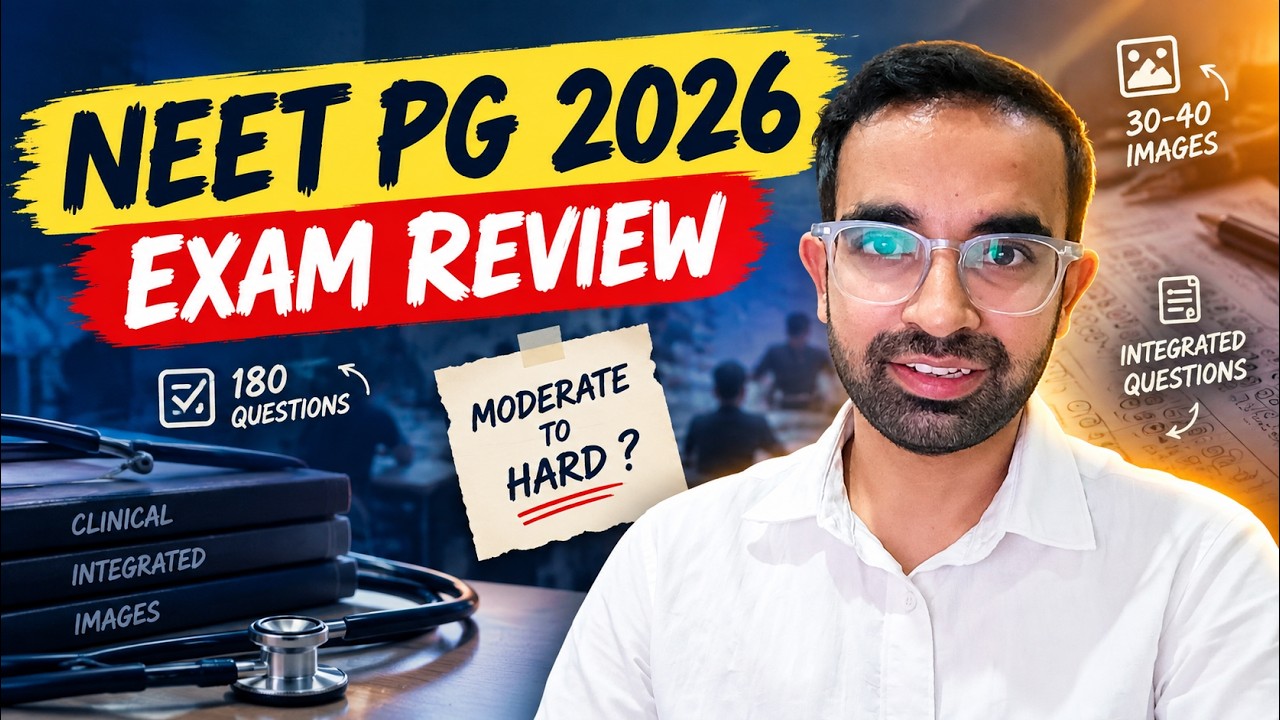 NEET PG 2026 Exam Review 🔥 | Moderate or Tough? Complete Paper Analysis