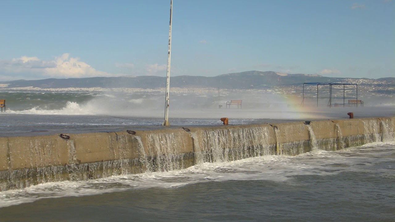 Sea Showing Power, Neoi Epivates, Thermaikos Bay , Thessaloniki