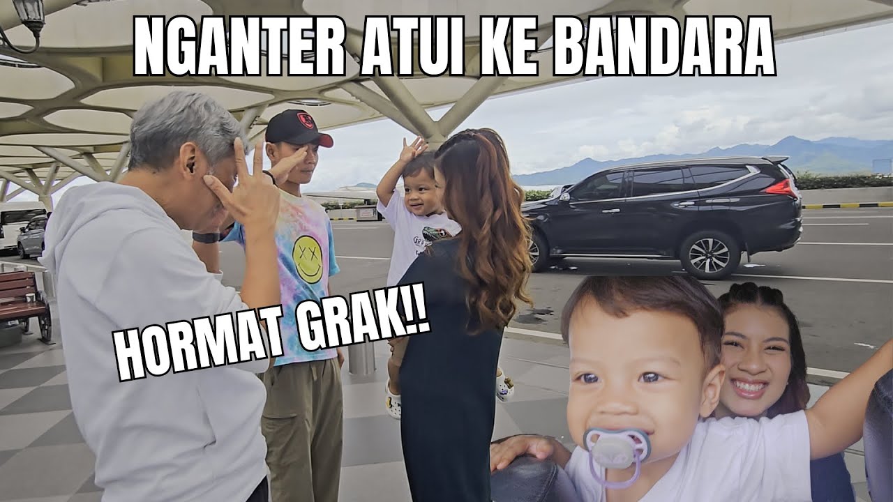 Ngantar Yangkung ke bandara !!