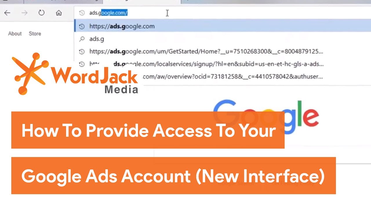 How To Provide Access To Your Google Ads Account (New Interface)