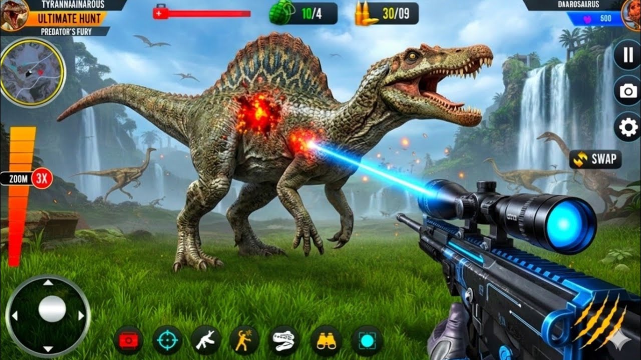 Wild Animal Hunter 3D: Epic Dinosaur Hunting Adventure 🦖🥸|New 2026 Update Gameplay #92