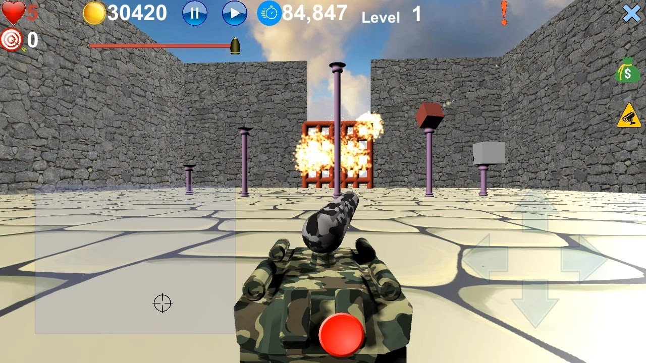 Моя четвертая игра (Tank is trapped)