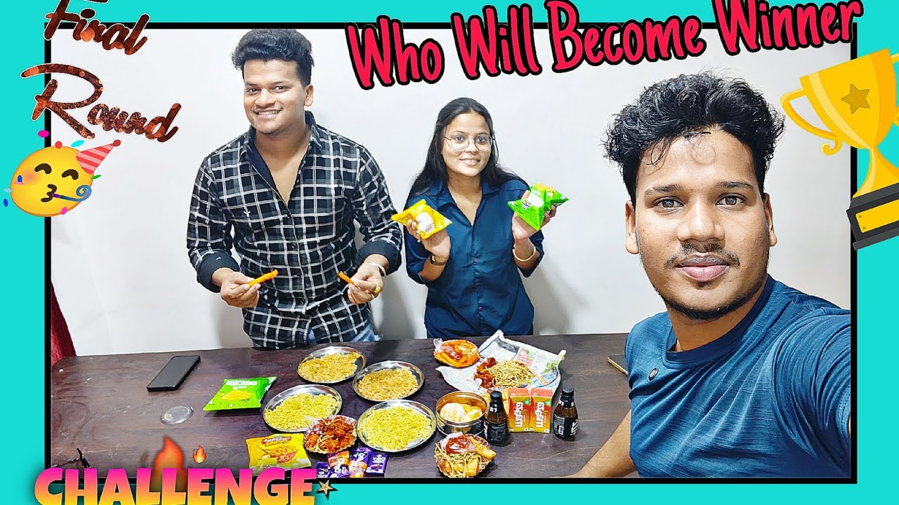 Food Challenge Final Round Kon Jeetega Prizeee 😀