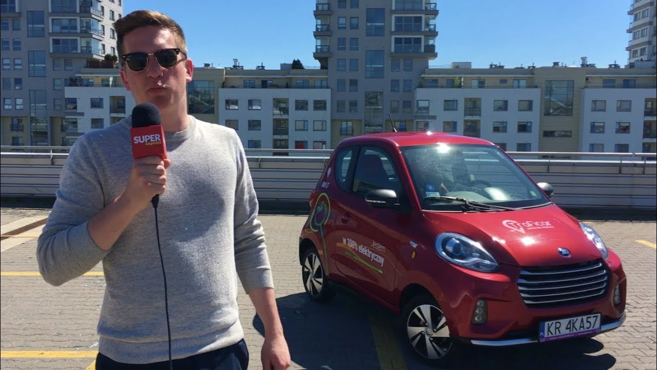 Chińskie auto ZD D2S na minuty - TEST. Traficar carsharing wprowadził mikrosamochód w Warszawie