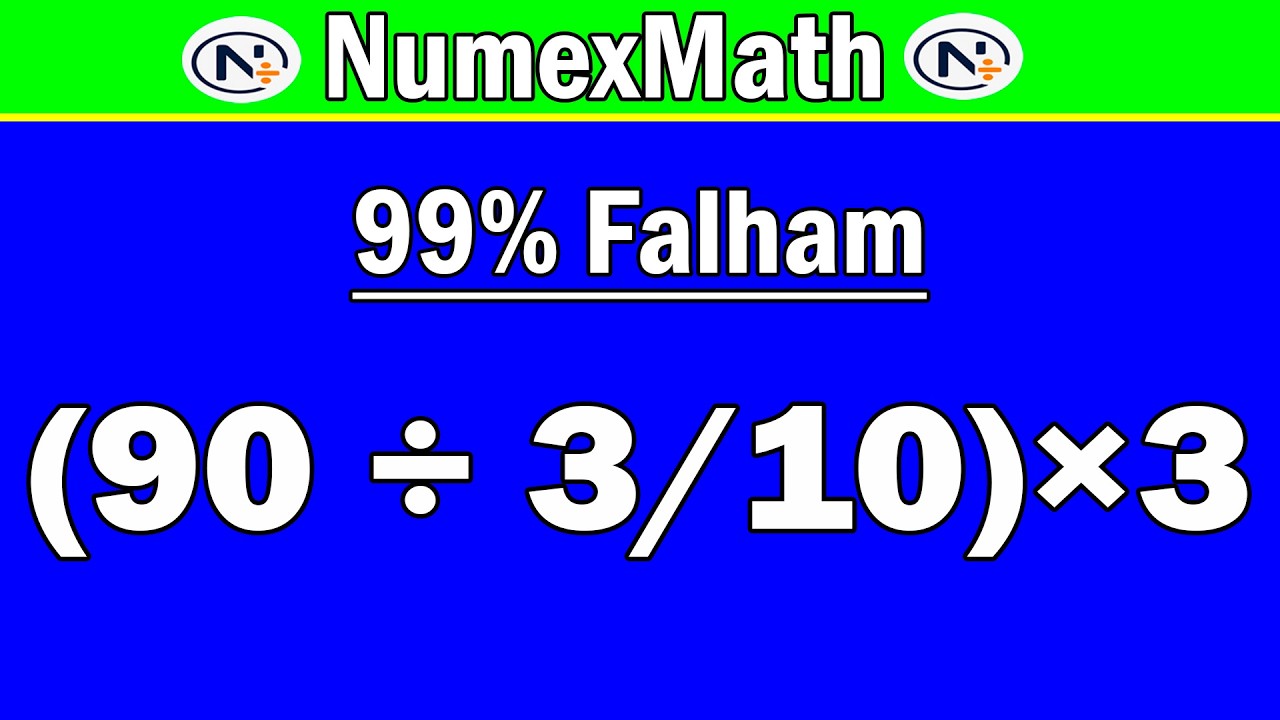 99% falham nesse problema simples de matemática #4