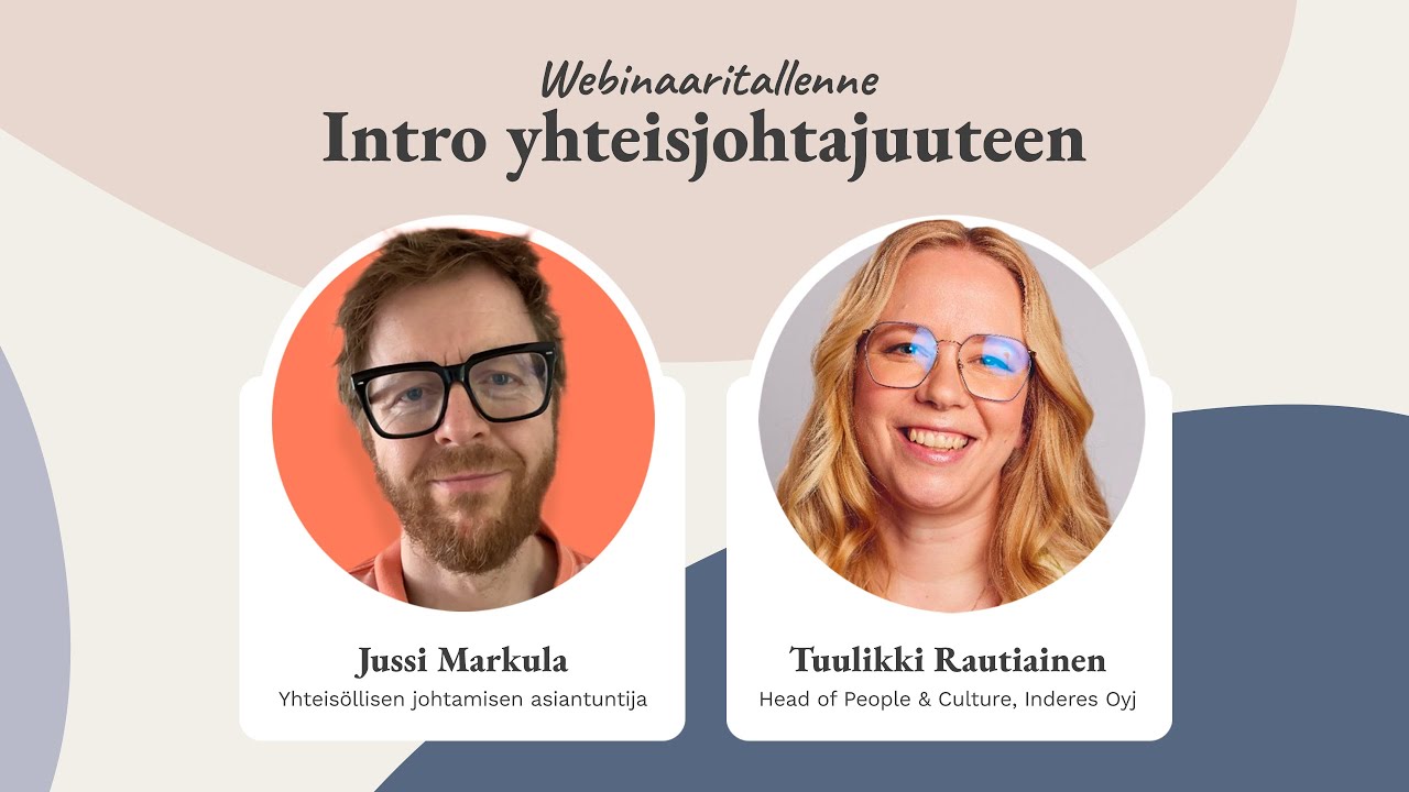Webinaari 28.8.2025: Intro yhteisjohtajuuteen