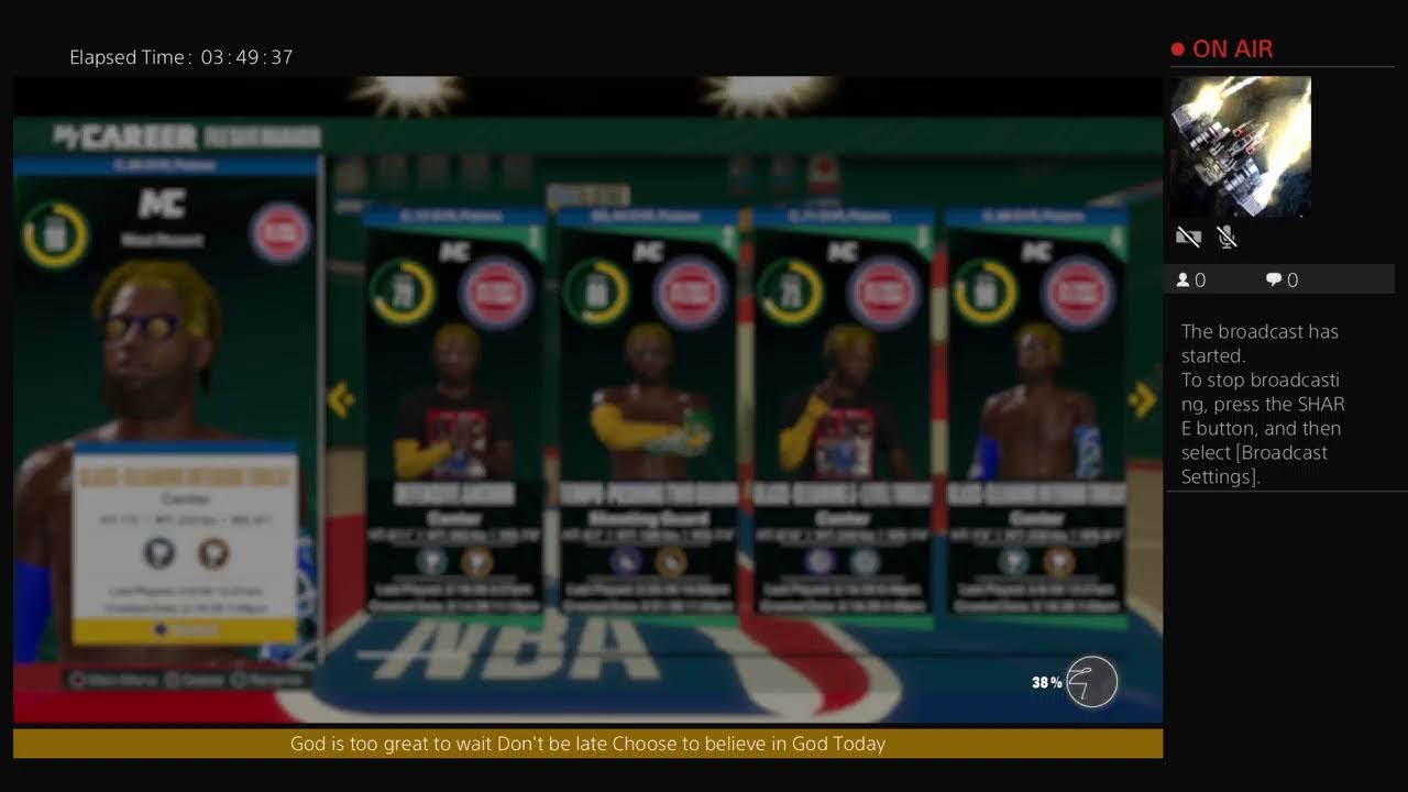 My Wife Bought Me 2k26! Quadruple double MyCareer & No squad Day 19 Almost 99 P2