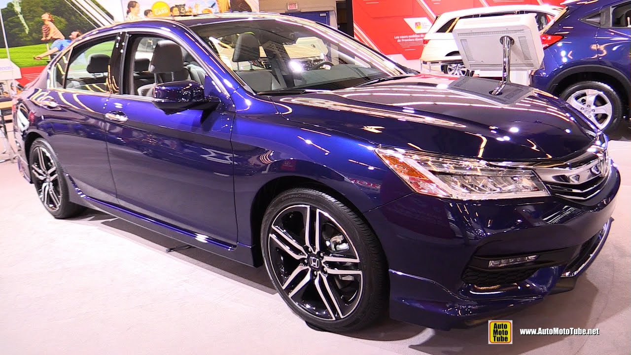 2016 Honda Accord Touring V6 - Exterior and Interior Walkaround - 2016 Montreal Auto Show