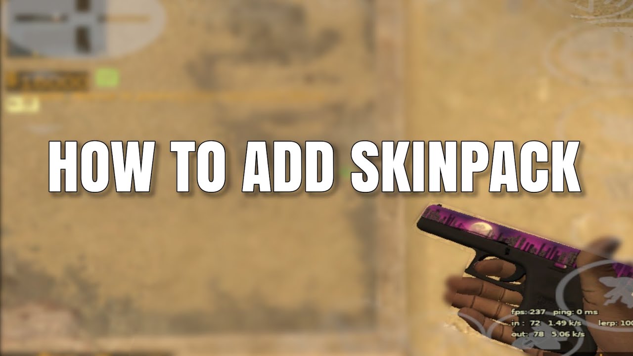 How To Add Skinpack In Cs:s Android 💯% Work