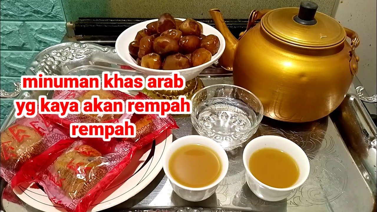 resep membuat gahwa atau kopi arab supaya enak dan cara penyajianya