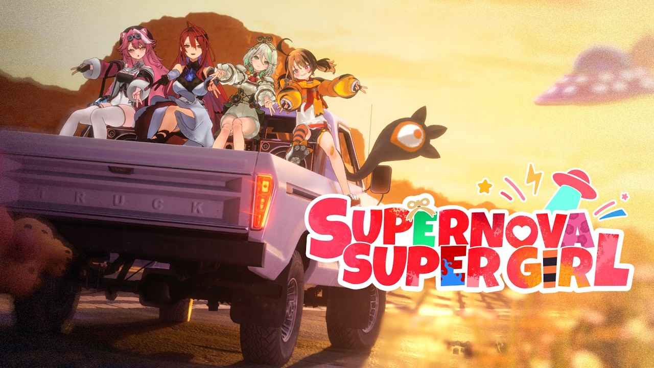 【MV】SUPERNOVA SUPER GIRL【hololive English -Justice- Original Song】