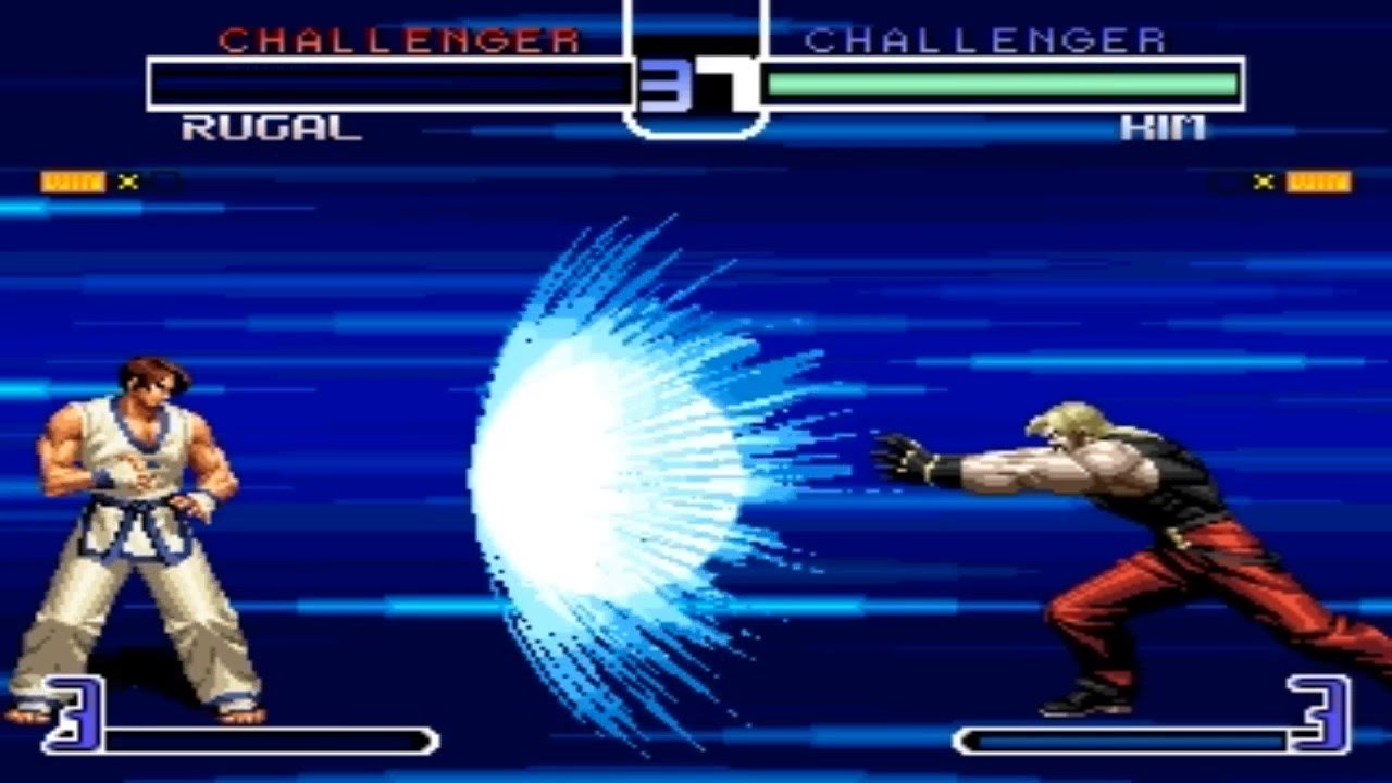 [TAS] Rugal VS Kim (KoF 2002 MP2)