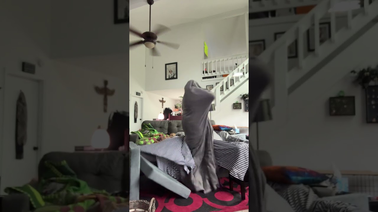 Blanket trend!! #fypシ゚viral #trend #blanket #fall #FUNNY