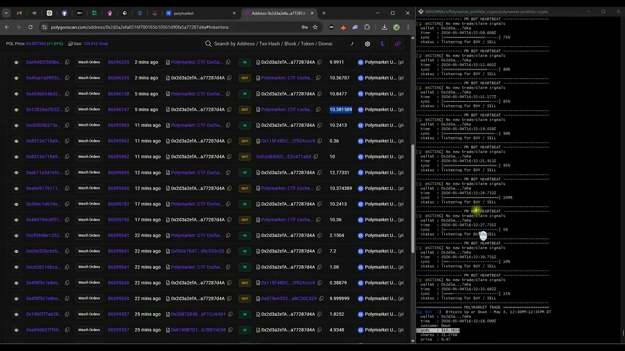 Polymarket Arbitrage Trading Bot