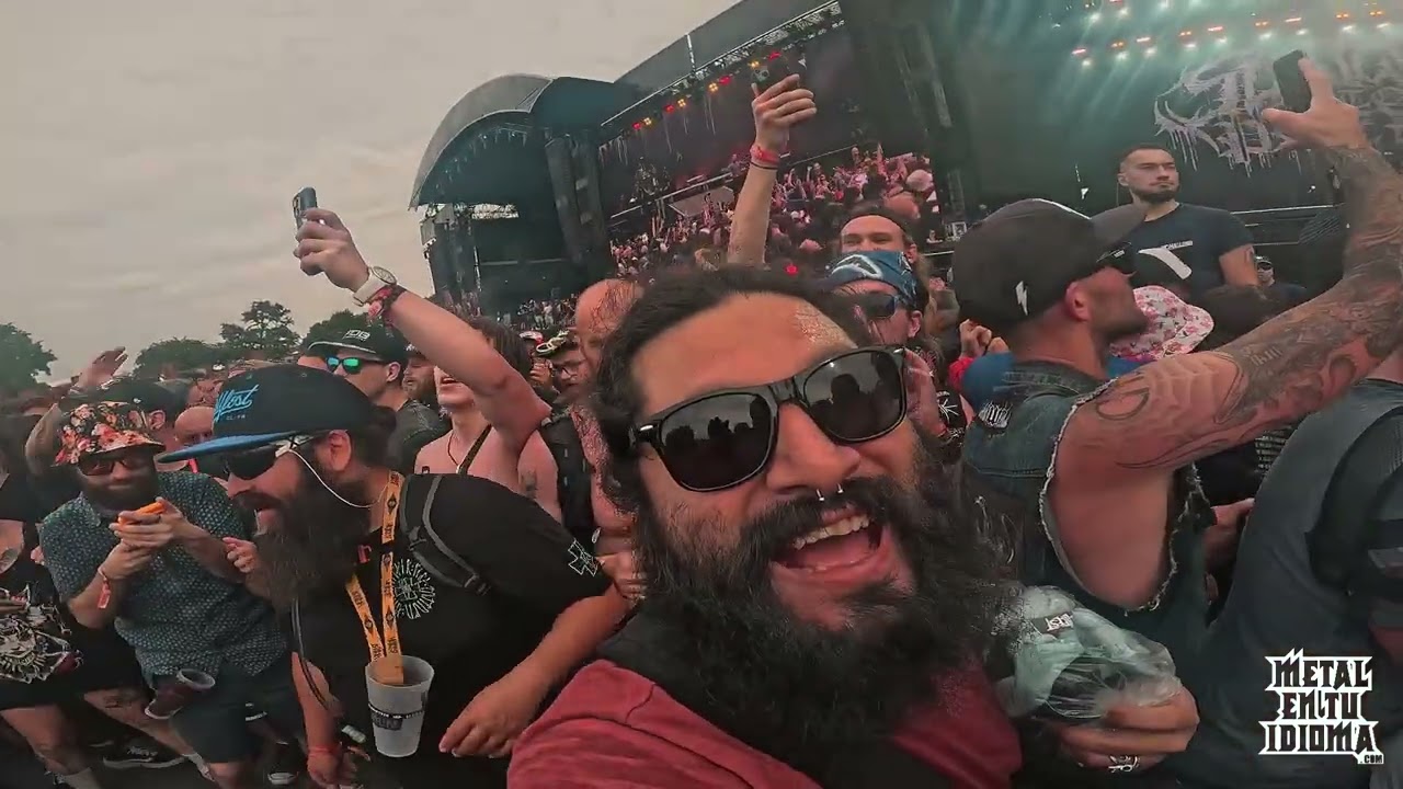 POV: Slaughter To Prevail Hellfest 2024 Live Biggest Wall of Death