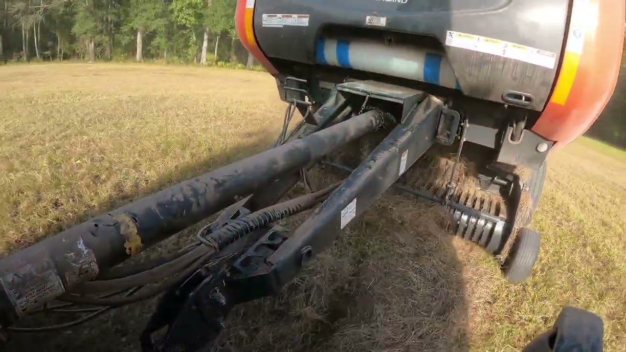 Baling The Last Hay Of 2025