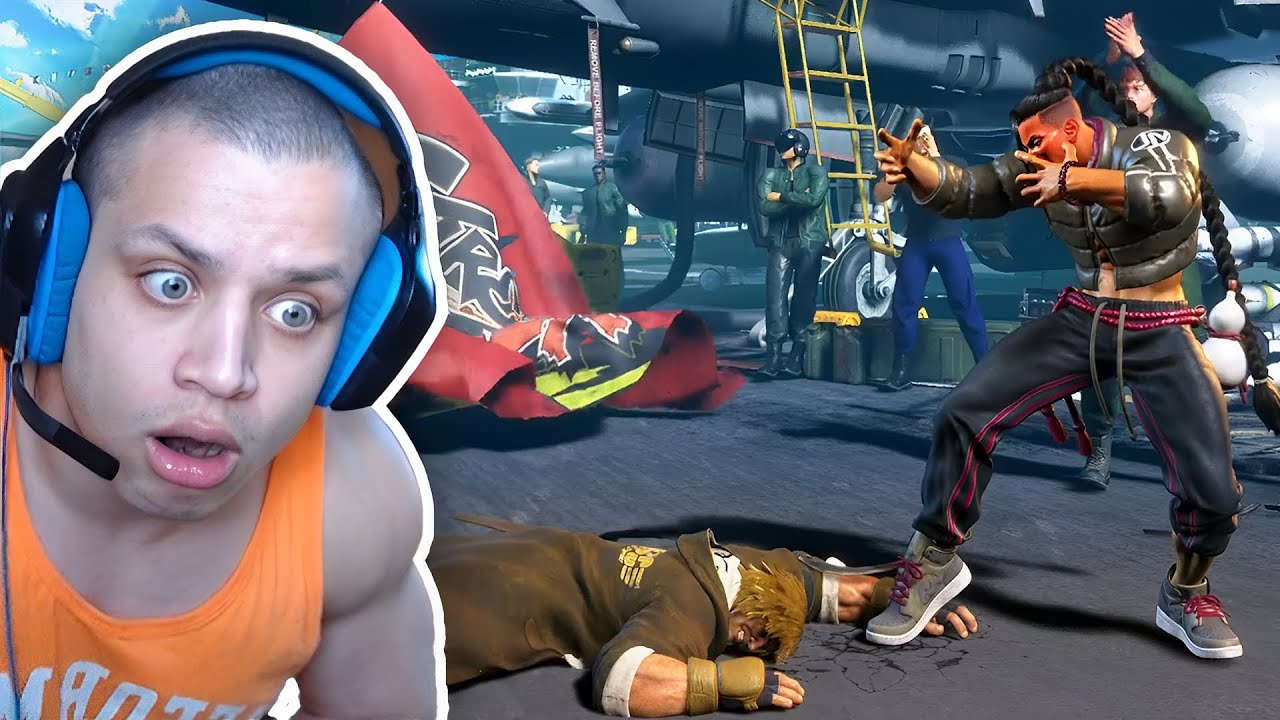 Tyler1 Shocked by Street Fighter 6 Madness!