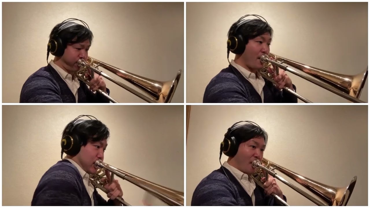 &Eacute;tude &agrave; Quarte / Andr&egrave; Lafosse  (Challenge by Contrabass Trombone Quartet)