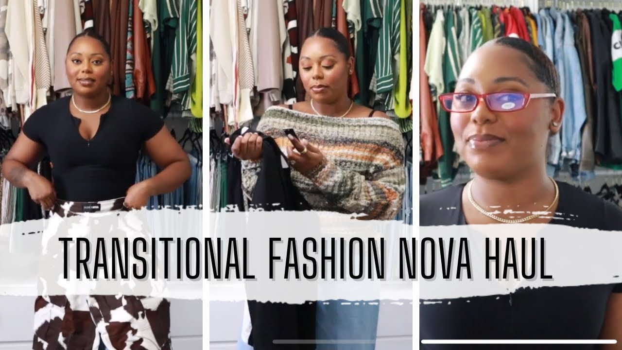 FASHION NOVA HAUL 2025 | SUMMER TO FALL TRANSITIONAL PIECES YOU NEED