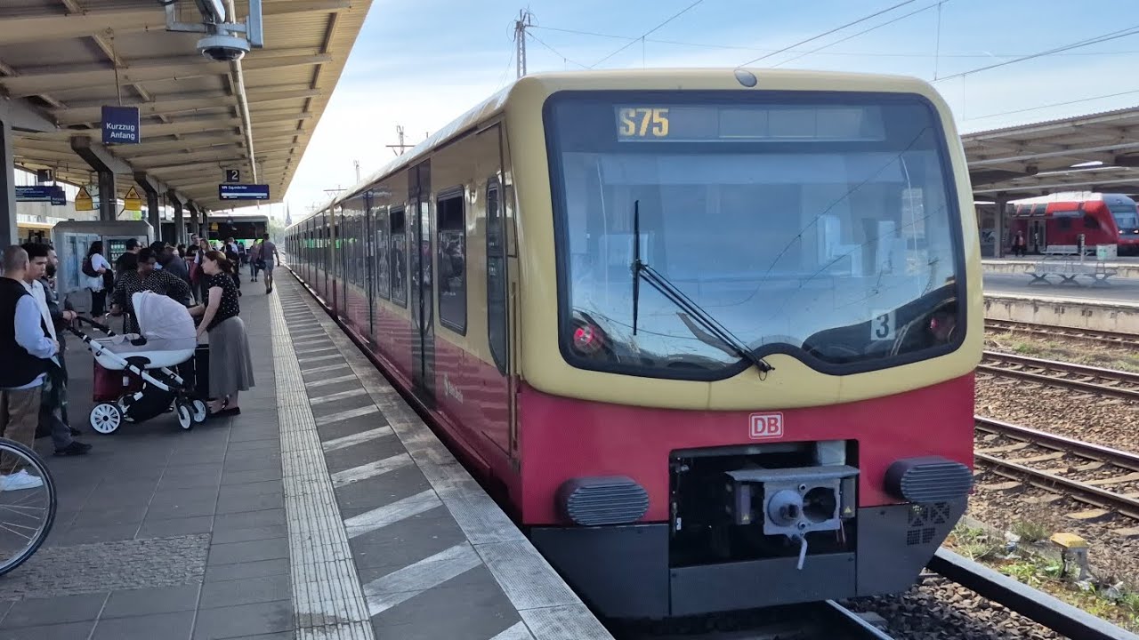 S-Bahn Berlin | Mitfahrt in der S75 von Wartenberg bis Lichtenberg in der BR 482 Mod
