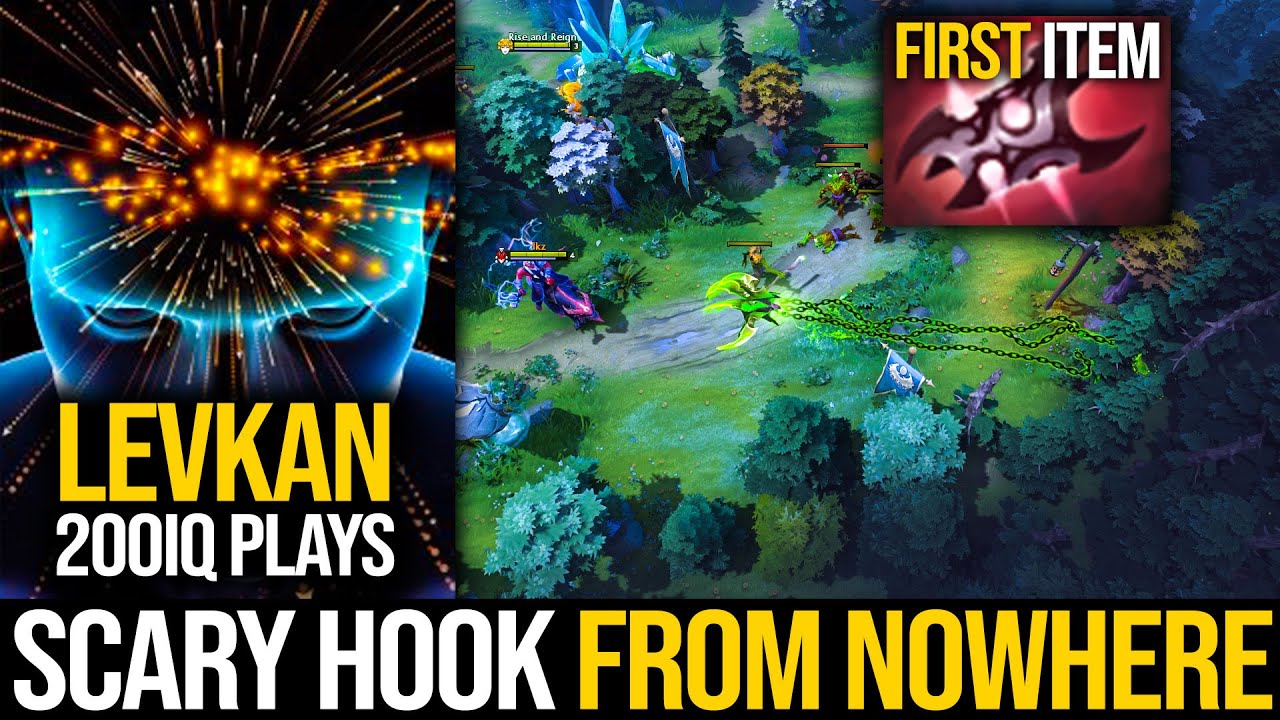 LEVKAN Pudge 200IQ Plays!!! FIRST Item Armlet of Mordiggian | Pudge Official