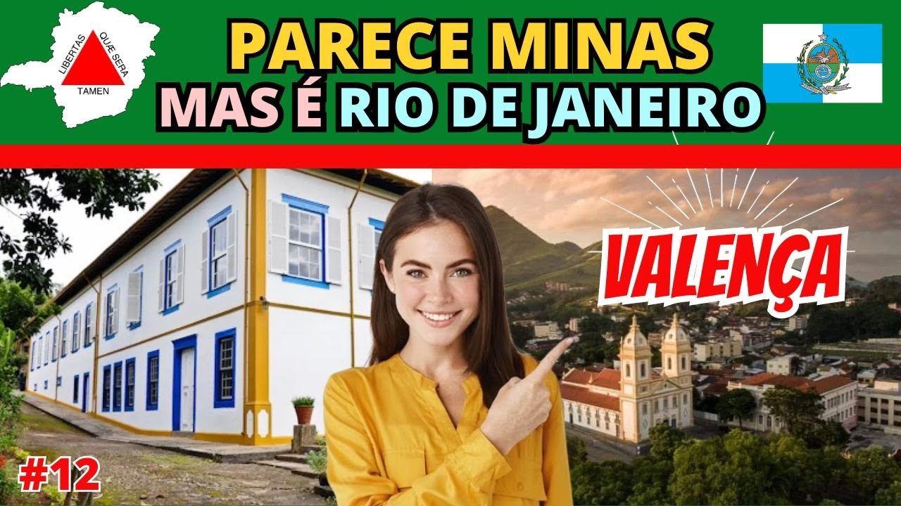🔴 Valen&ccedil;a -  Cidade que parece Minas Gerais, mas &eacute; Rio de Janeiro