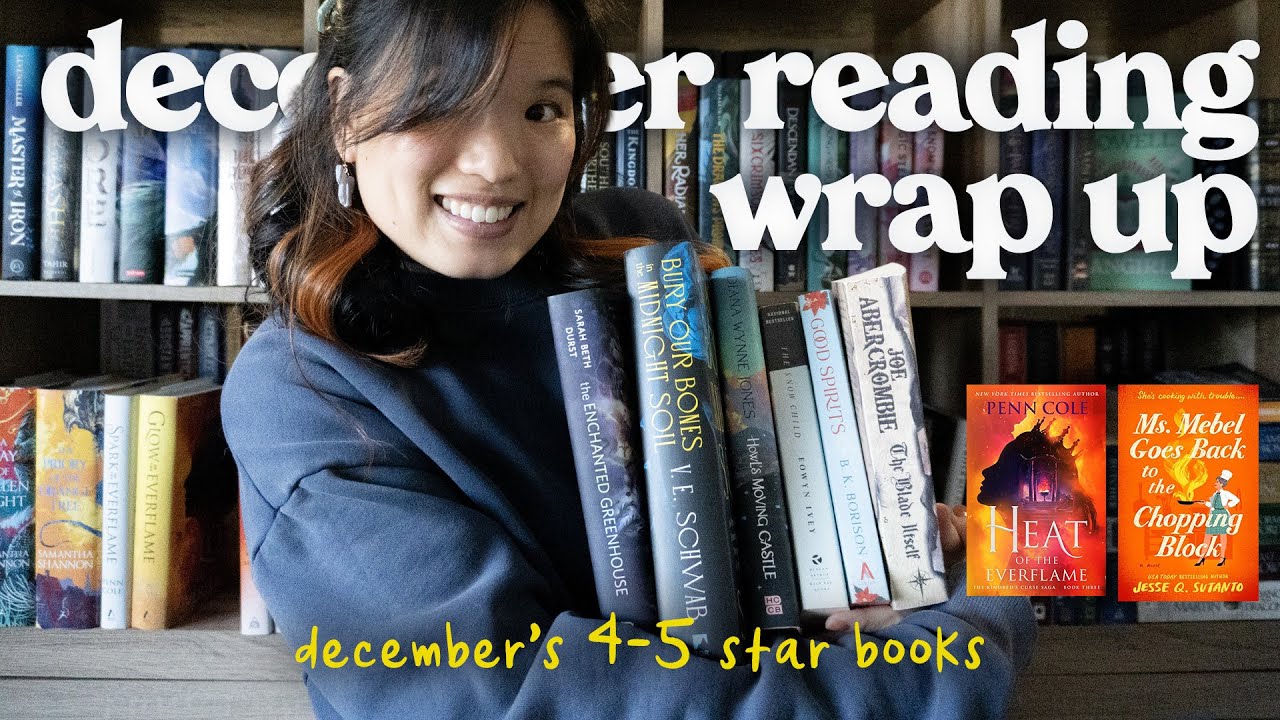 December Reading Wrap Up |  My favorite books of Dec 2025
