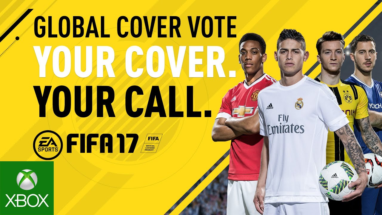 FIFA 17 Cover Vote - Your Cover. Your Call.