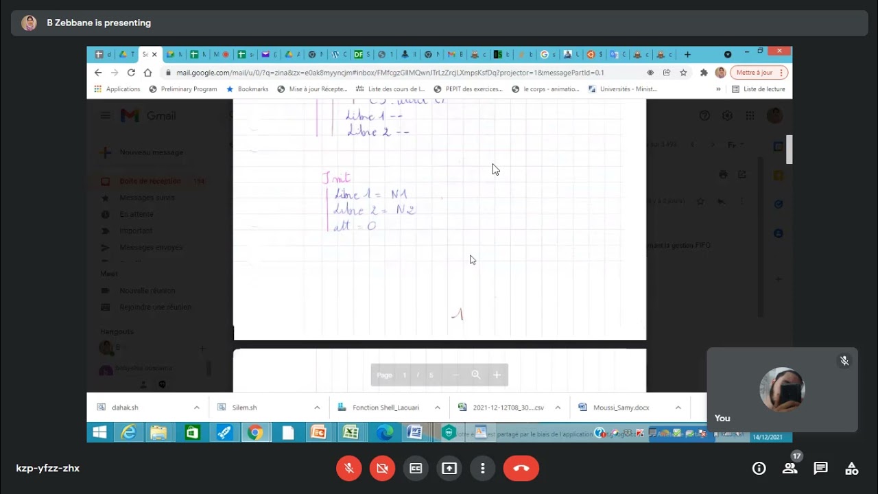 Système d'exploitation Cours+TD (14/12/2021)