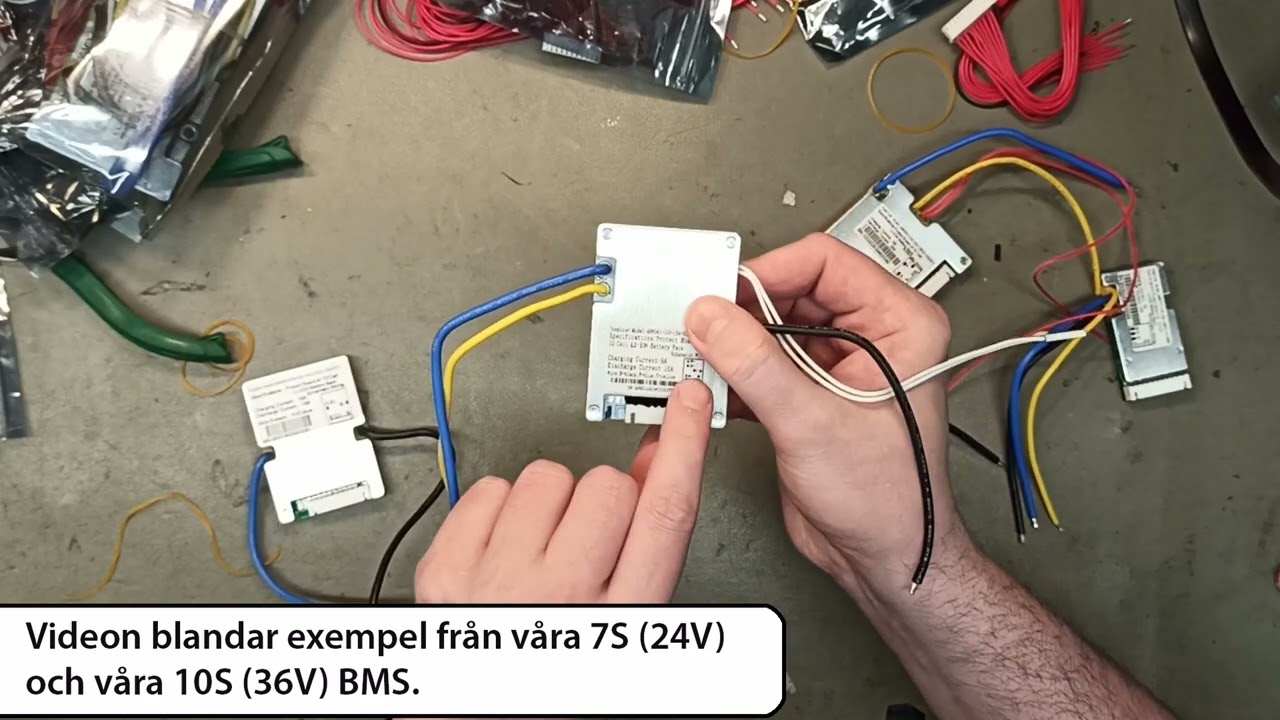Installationsguide för våra Silver BMS (24V 36V 48V 52V)