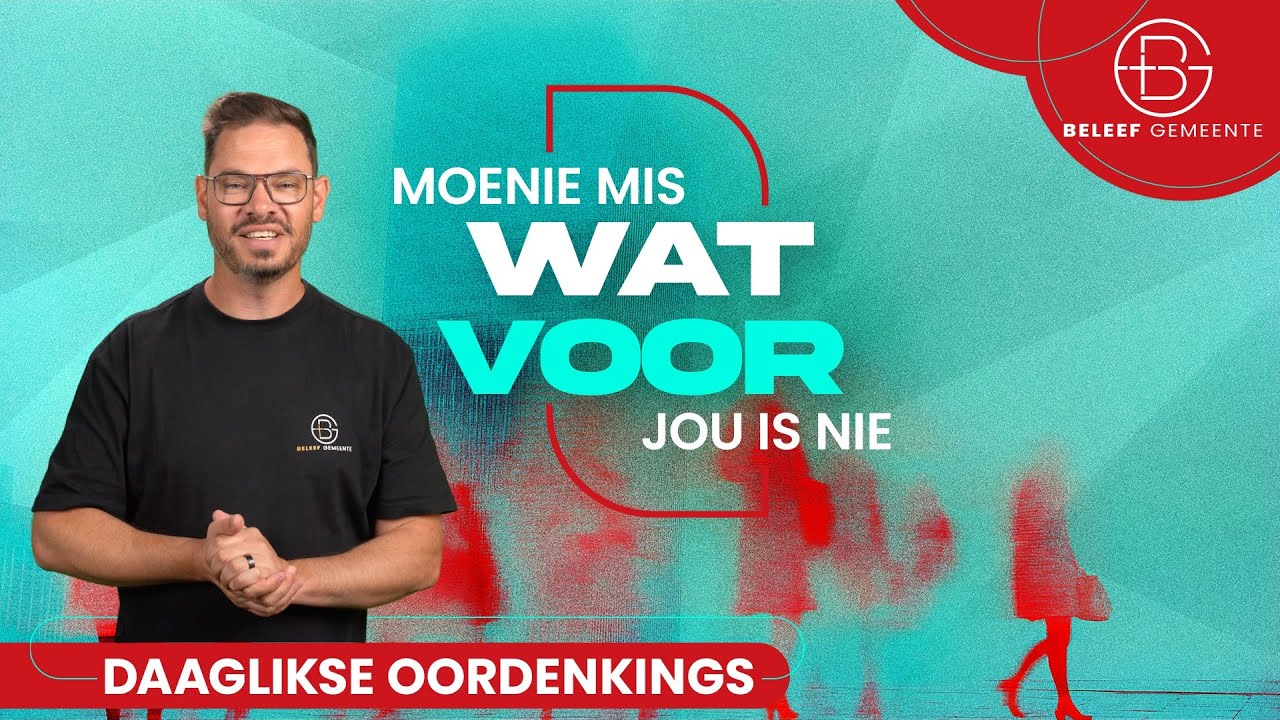Daaglikse Oordenking - 24 Januarie 2026