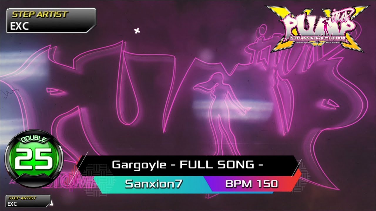 [PUMP IT UP XX] Gargoyle - FULL SONG - D25