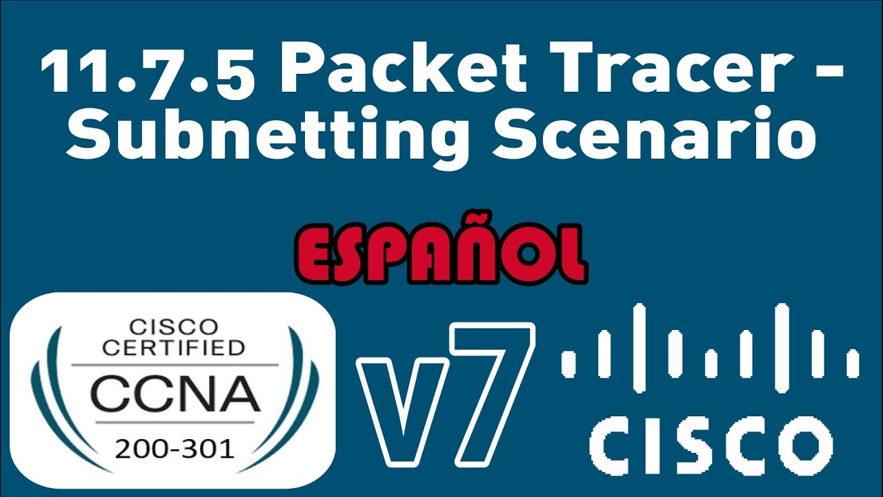 11.7.5 Packet Tracer - Escenario De Subredes