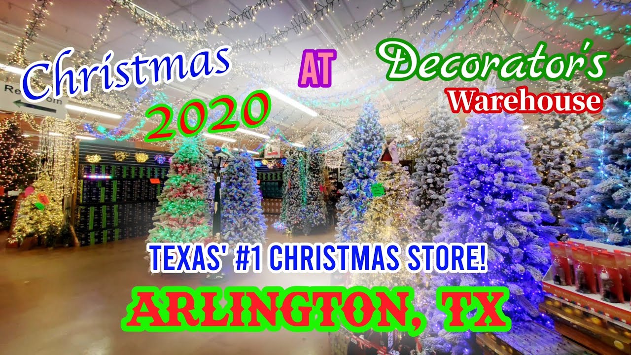 Christmas At Decorator's Warehouse 2020!!! Texas' #1 Christmas Store!!! - Arlington, TX