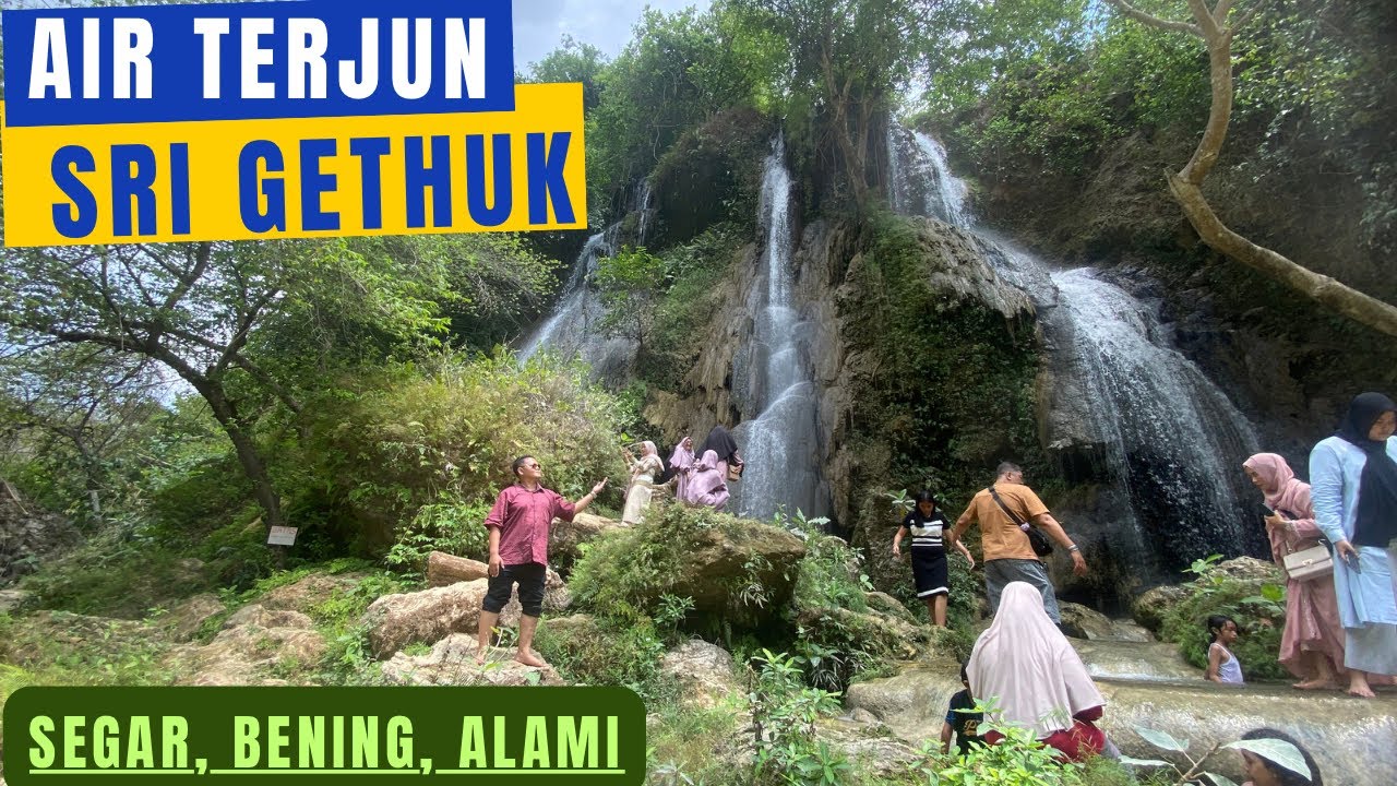 🔴#226  Air Terjun Sri Gethuk Gunungkidul Yogyakarta‼️ Air yang Jernih, segar, dan Alami