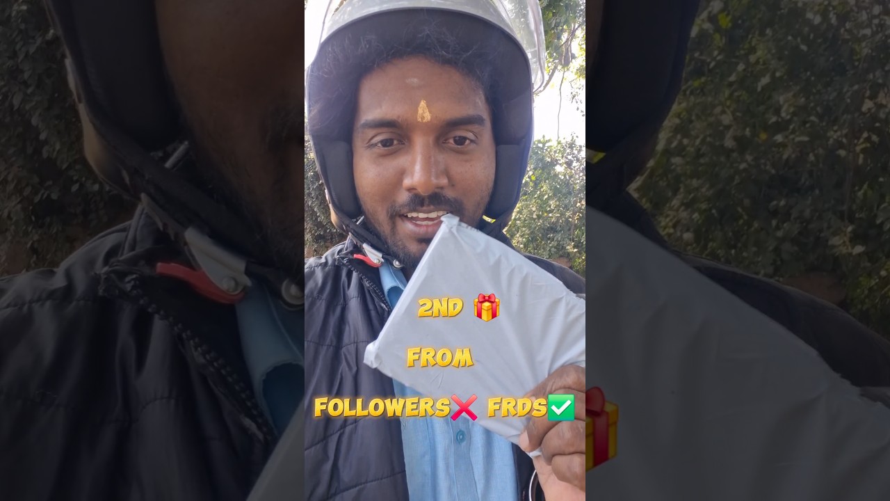 Gift from followers #nellaitamizha #shortsfeed #tamil #gift #follow #trending #shortvideo