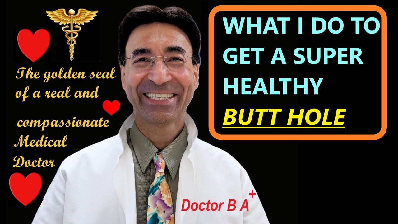 THIS IS HOW I GET MY SUPER HEALTHY BEAUTIFUL BUTT HOLE