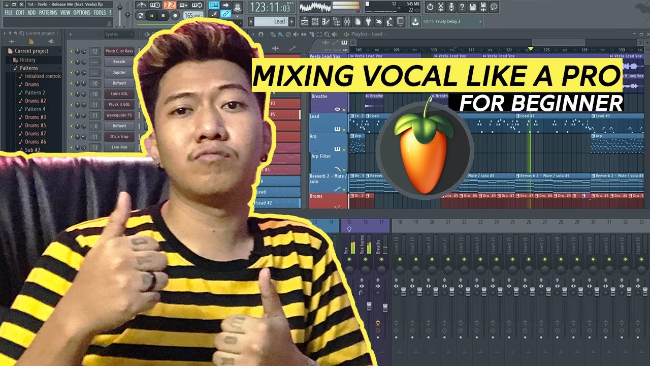 TUTORIAL MIXING VOCAL : LIKE A PRO (FL STUDIO 20)