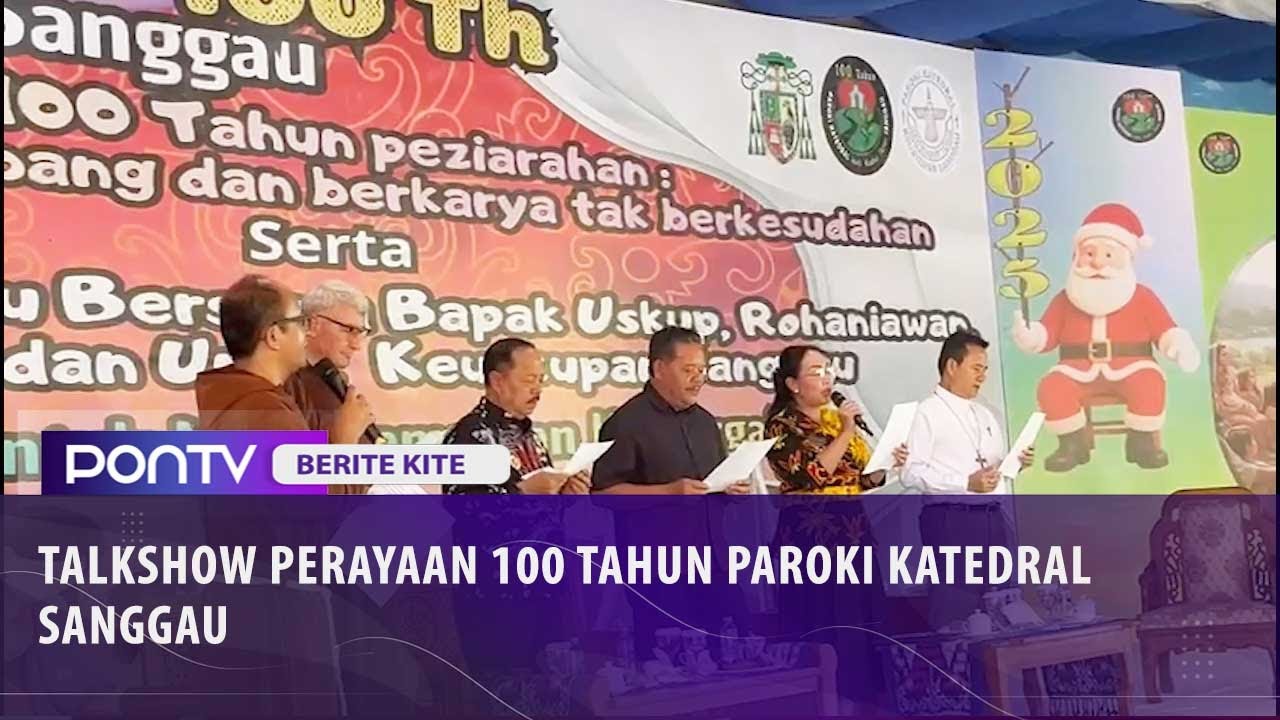 Talkshow di Perayaan 100 Tahun Paroki Katedral Sanggau