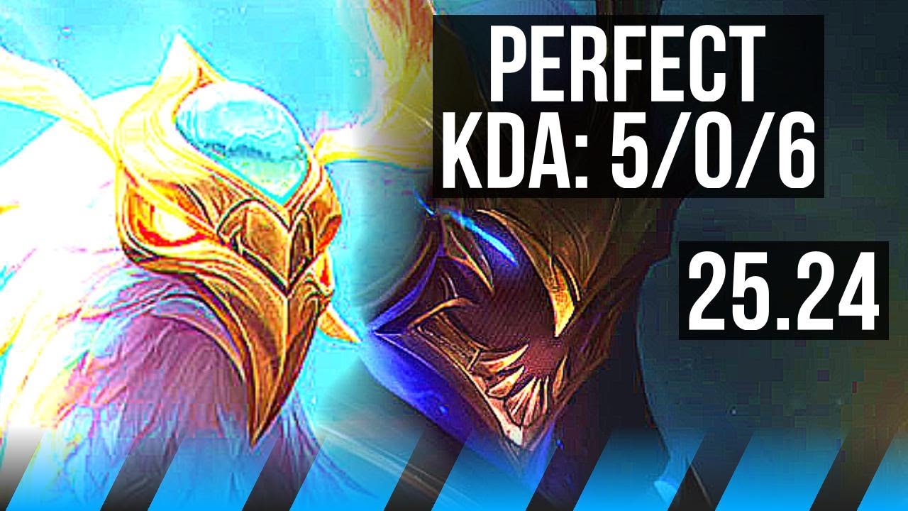 ANIVIA vs ZED (MID) | 5/0/6 | EUW Grandmaster | 25.24