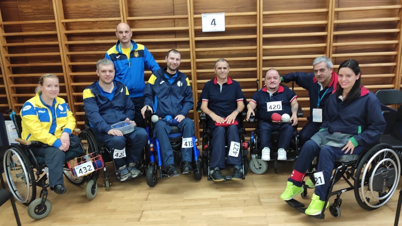 BISFed 2019 Povoa Boccia World Open - Pair BC4 - Pool B - Portugal v Ukraine