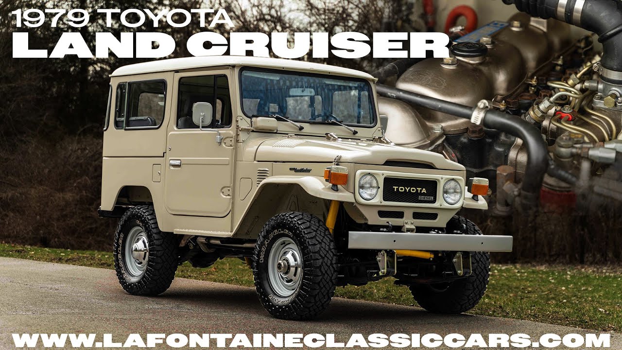 1979 Toyota Land Cruiser FJ40 ДИЗЕЛЬ