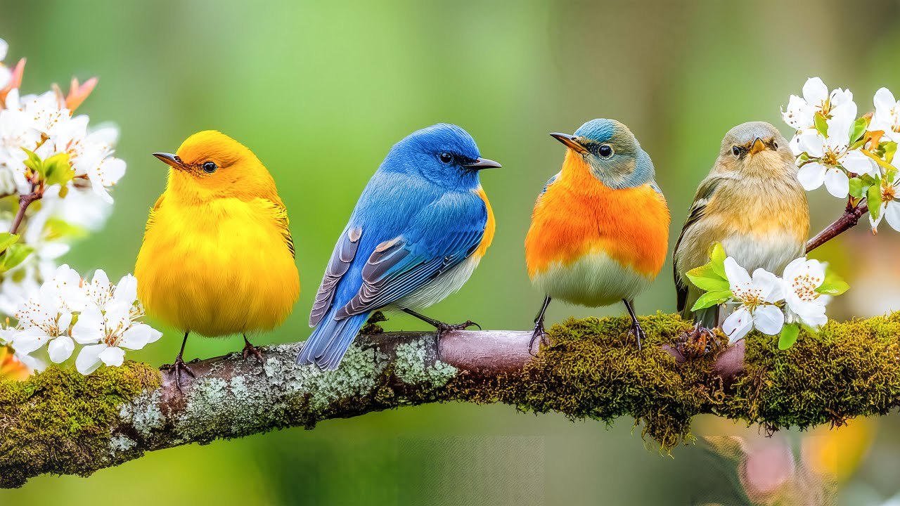 Spring Mornings with Piano & Birds | Soothing Music for Relaxation & Healing 🎹